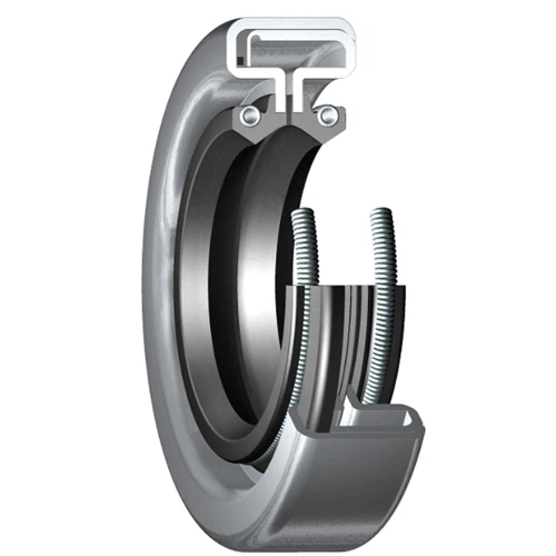 Tvöfaldur varaolíuþétti