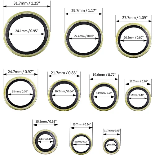 FKM-Standard-Bonded-Seal FKM-Standard-Bonded-Seal